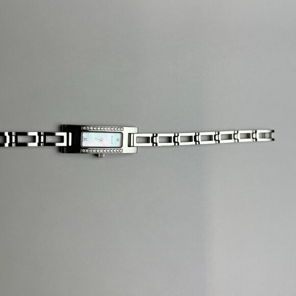 Gucci Diamond Watch Women Rectangular Stainless Steel Quartz Timepieces 3900L - Picture 5 of 14